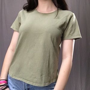 Woolrich Green Tee